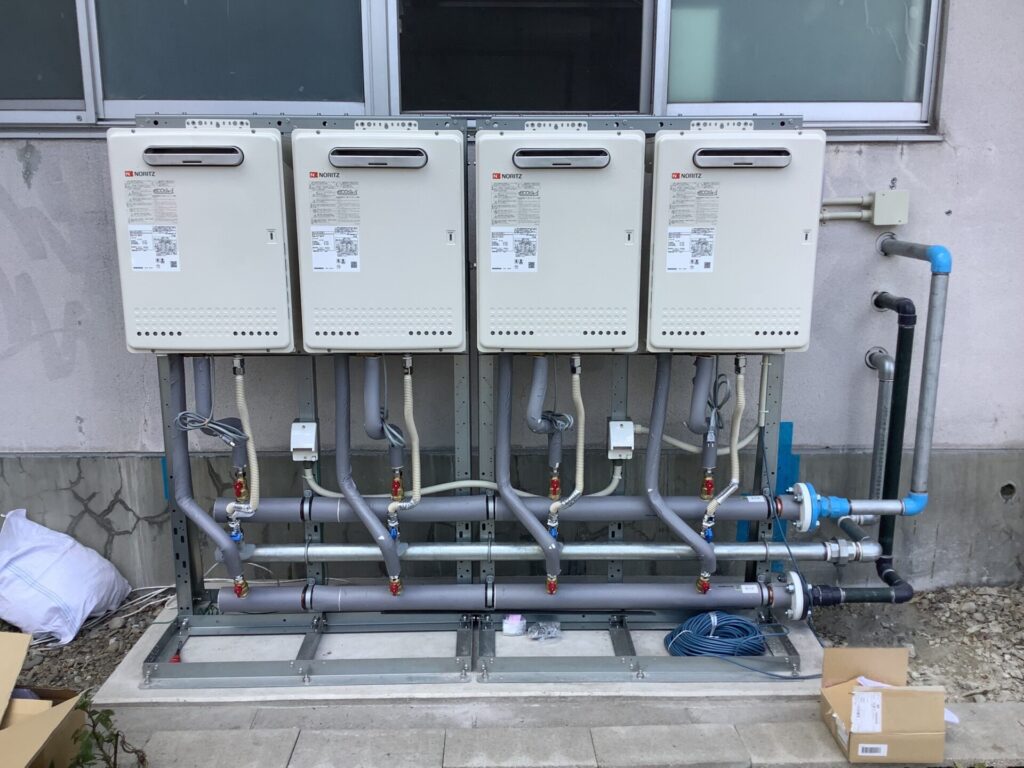 給湯器取付工事